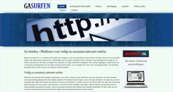 Desktop Screenshot of gasurfen.nl